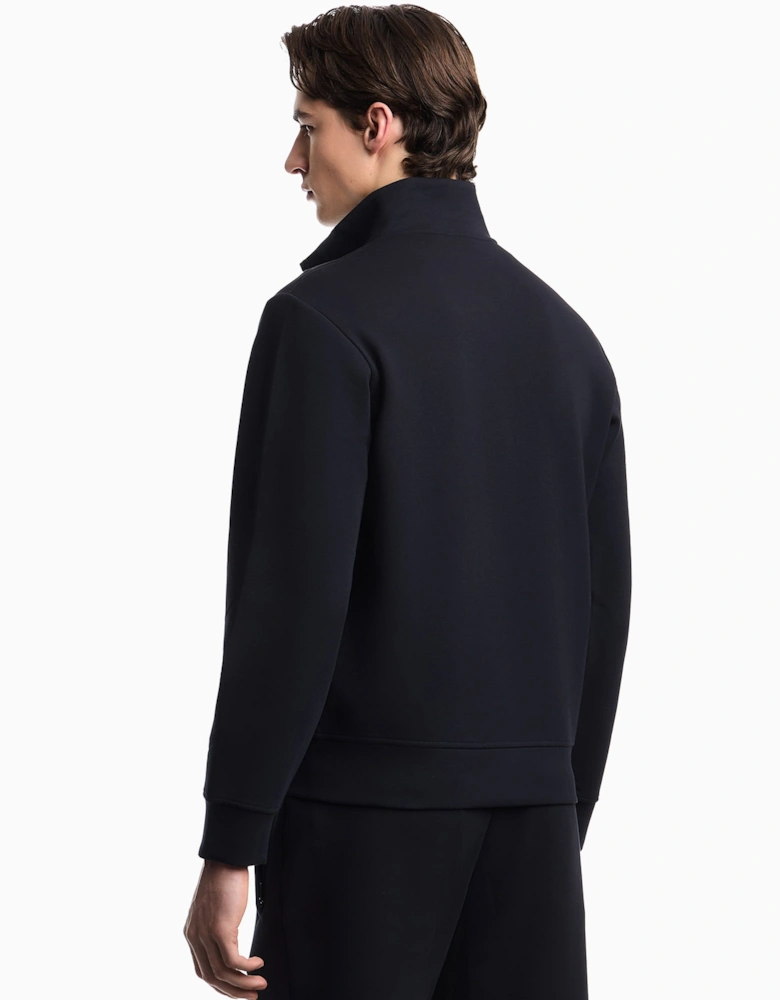 Zip Through Sweatshirt Navy