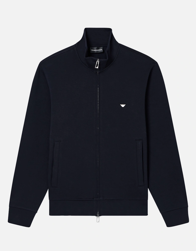 Zip Through Sweatshirt Navy