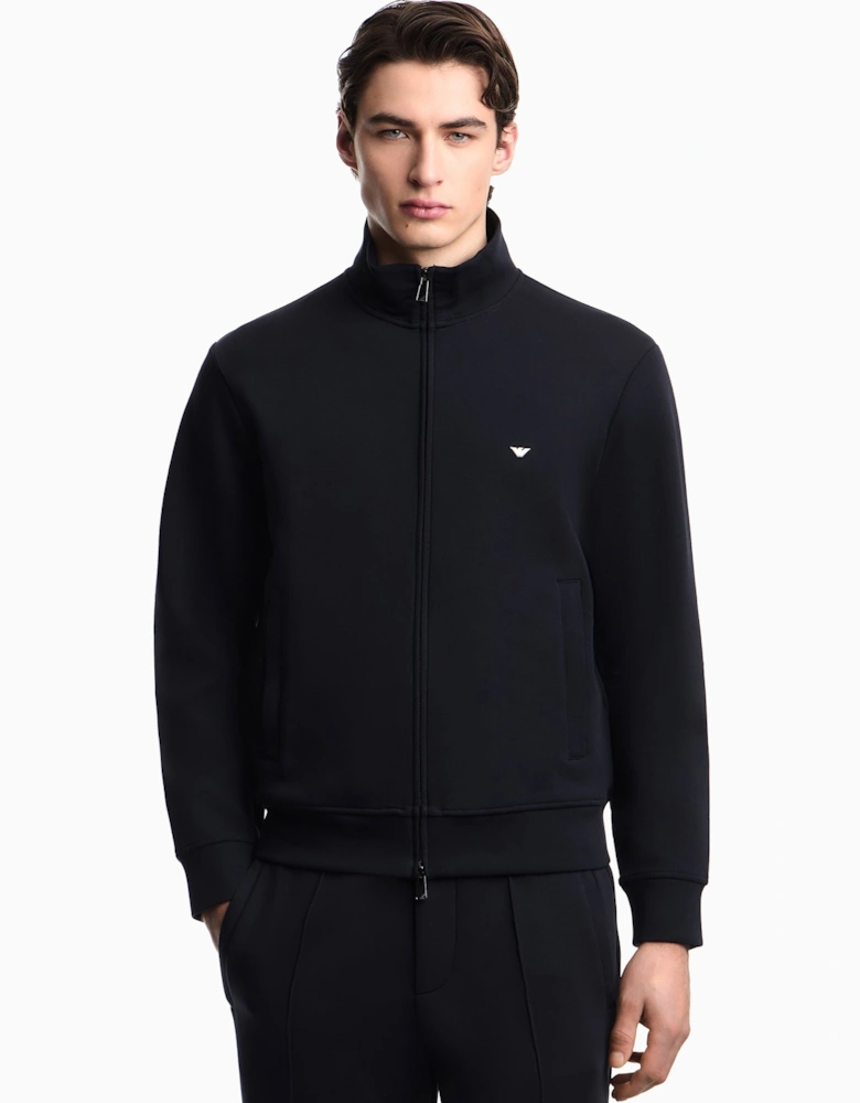 Zip Through Sweatshirt Navy
