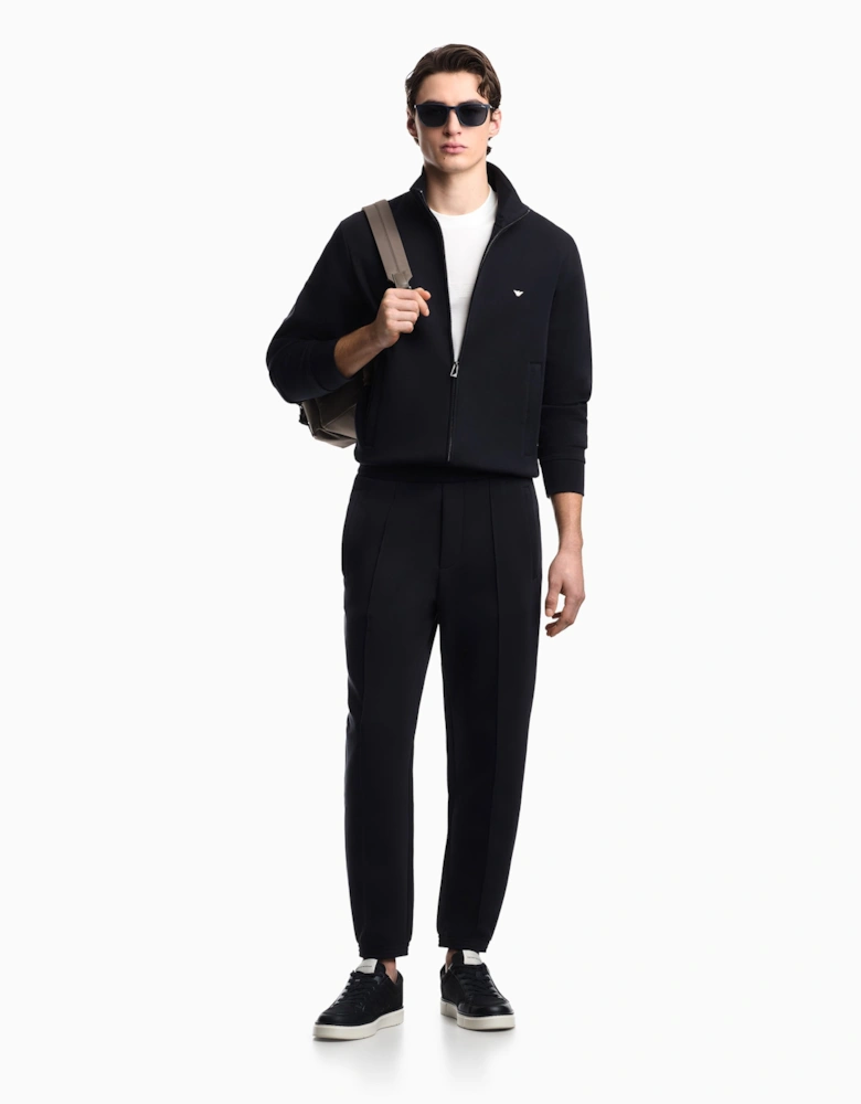 Zip Through Sweatshirt Navy