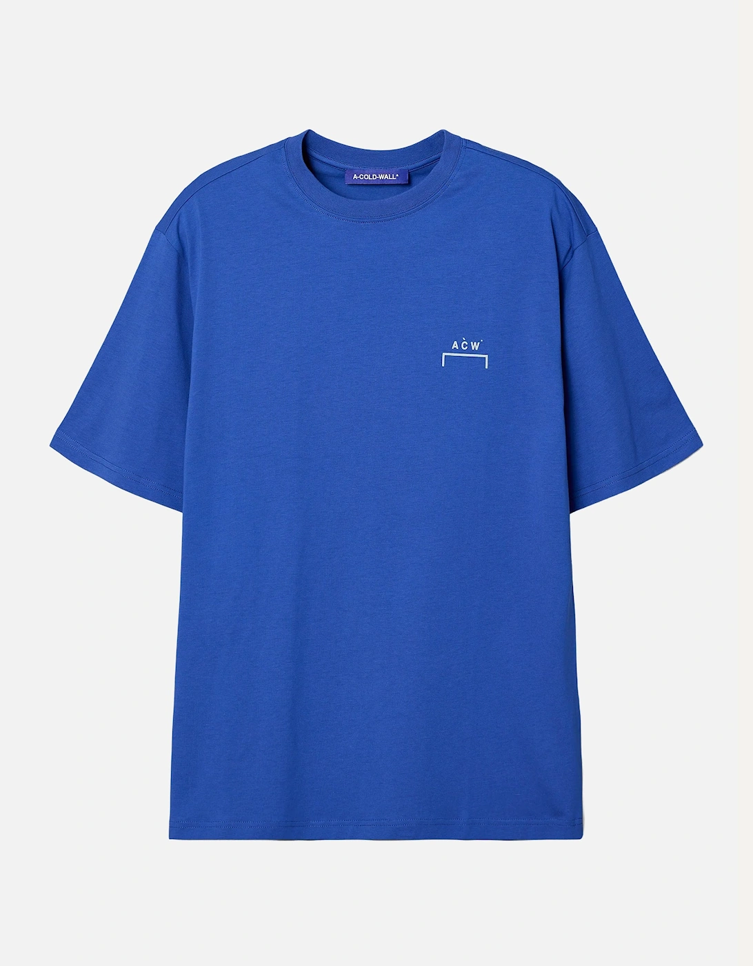 A-Cold-Wall* A-Cold-Wall* Men's Chrome T-Shirt Blue