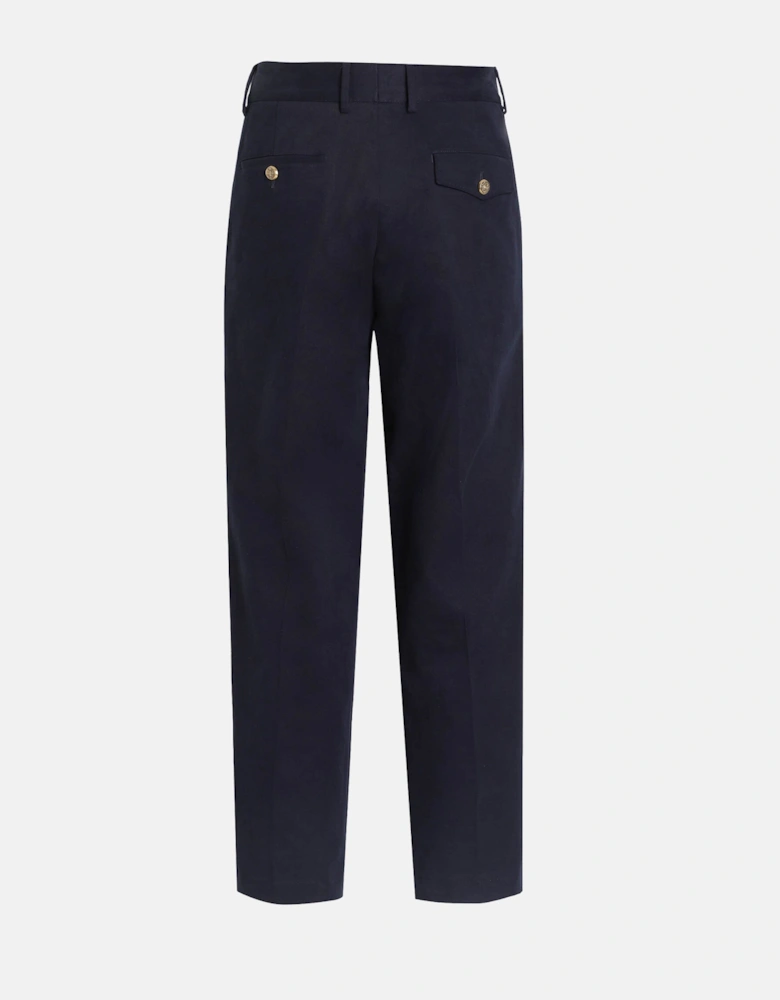 Cotton Trousers Black