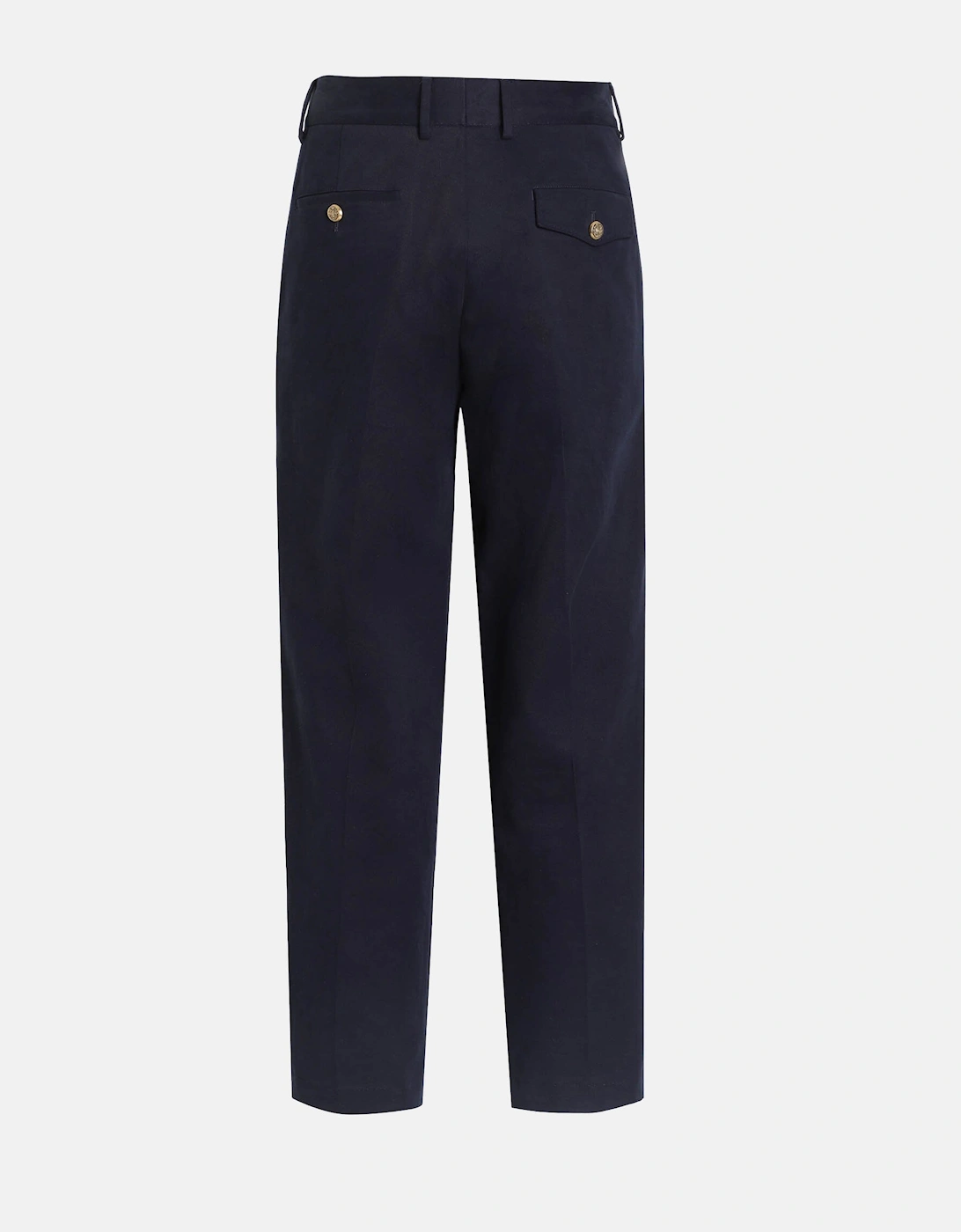 Cotton Trousers Black