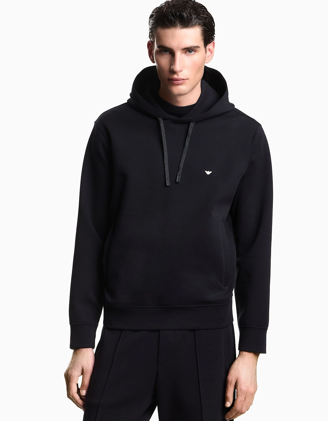 Pullover Hooded Top Navy