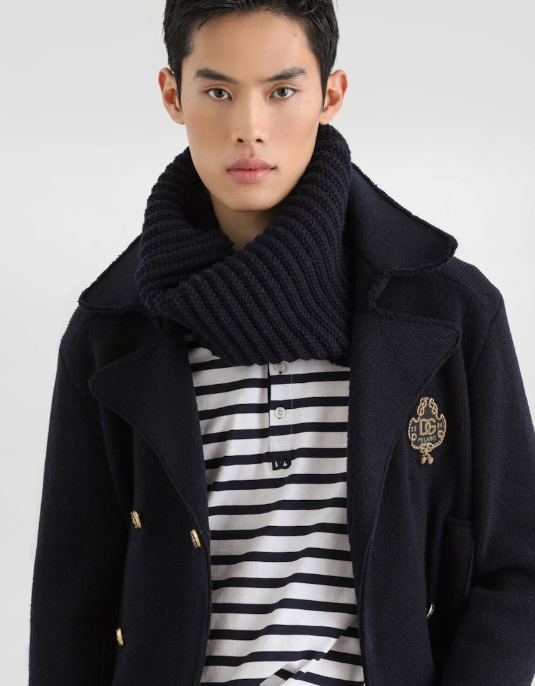 Double Breast Cardigan Navy