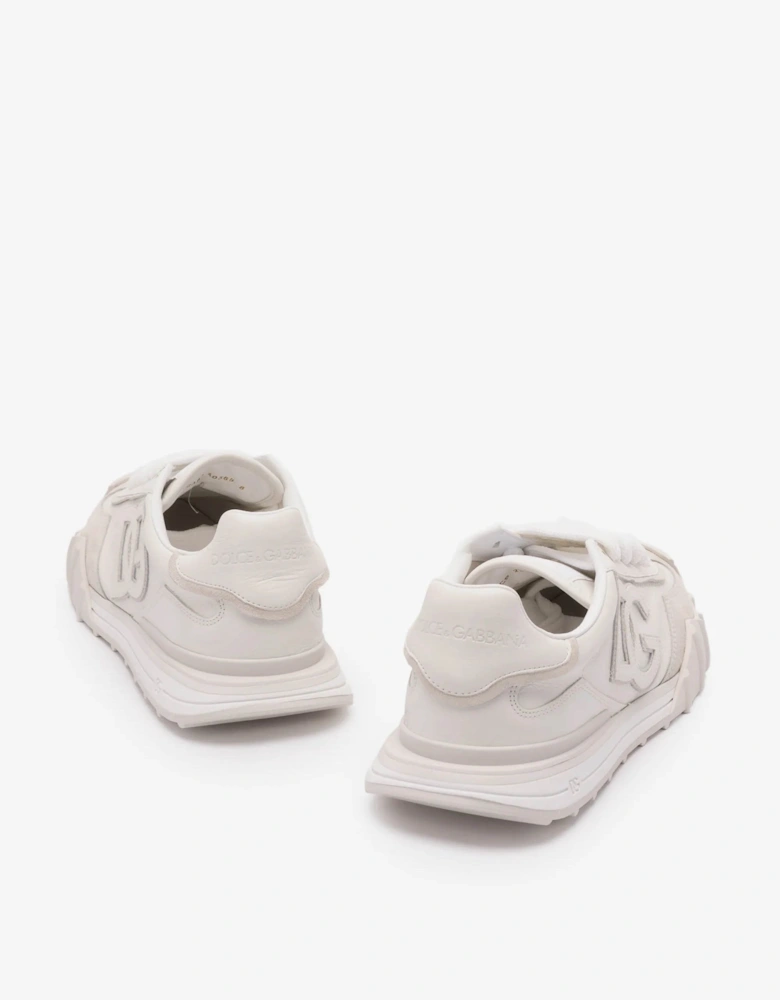 DG Athletic Leather Sneakers White