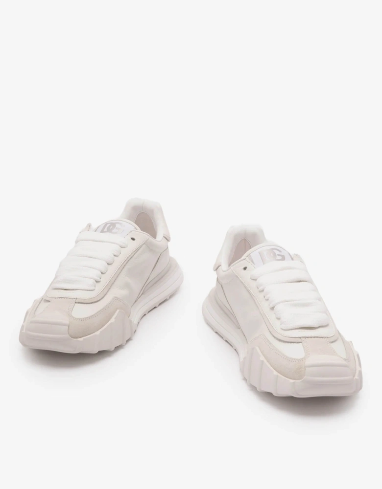 DG Athletic Leather Sneakers White
