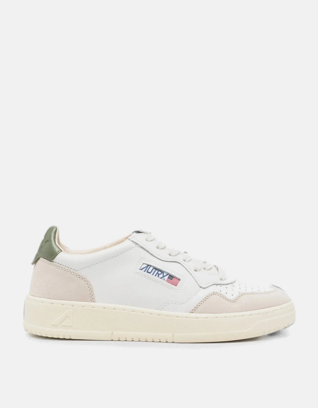 Medalist Low LS17 Sneaker White/Green