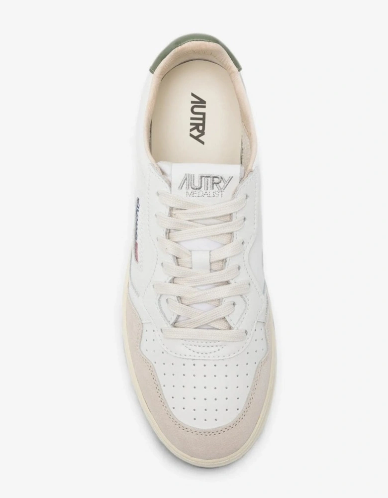 Medalist Low LS17 Sneaker White/Green