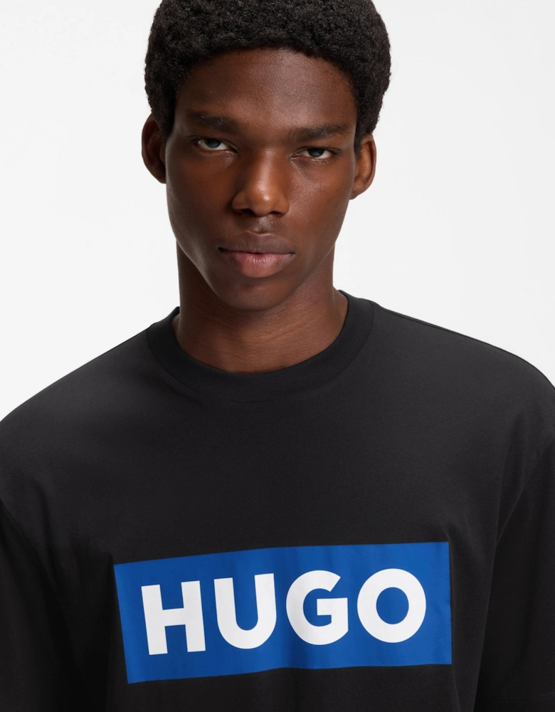 Hugo NICO Print T-Shirt Black