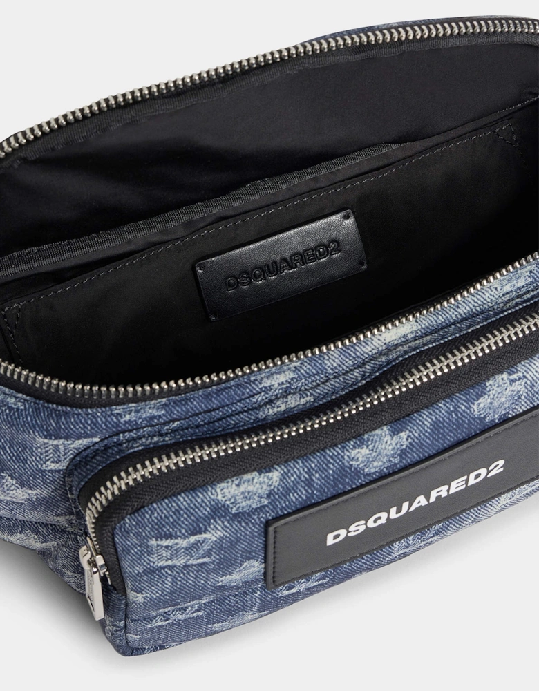 D2 Monogram Belt Bag Blue