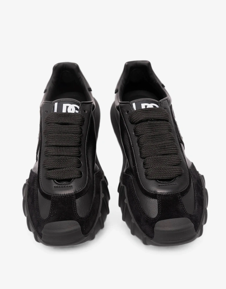 DG Athletic Leather Sneakers Black