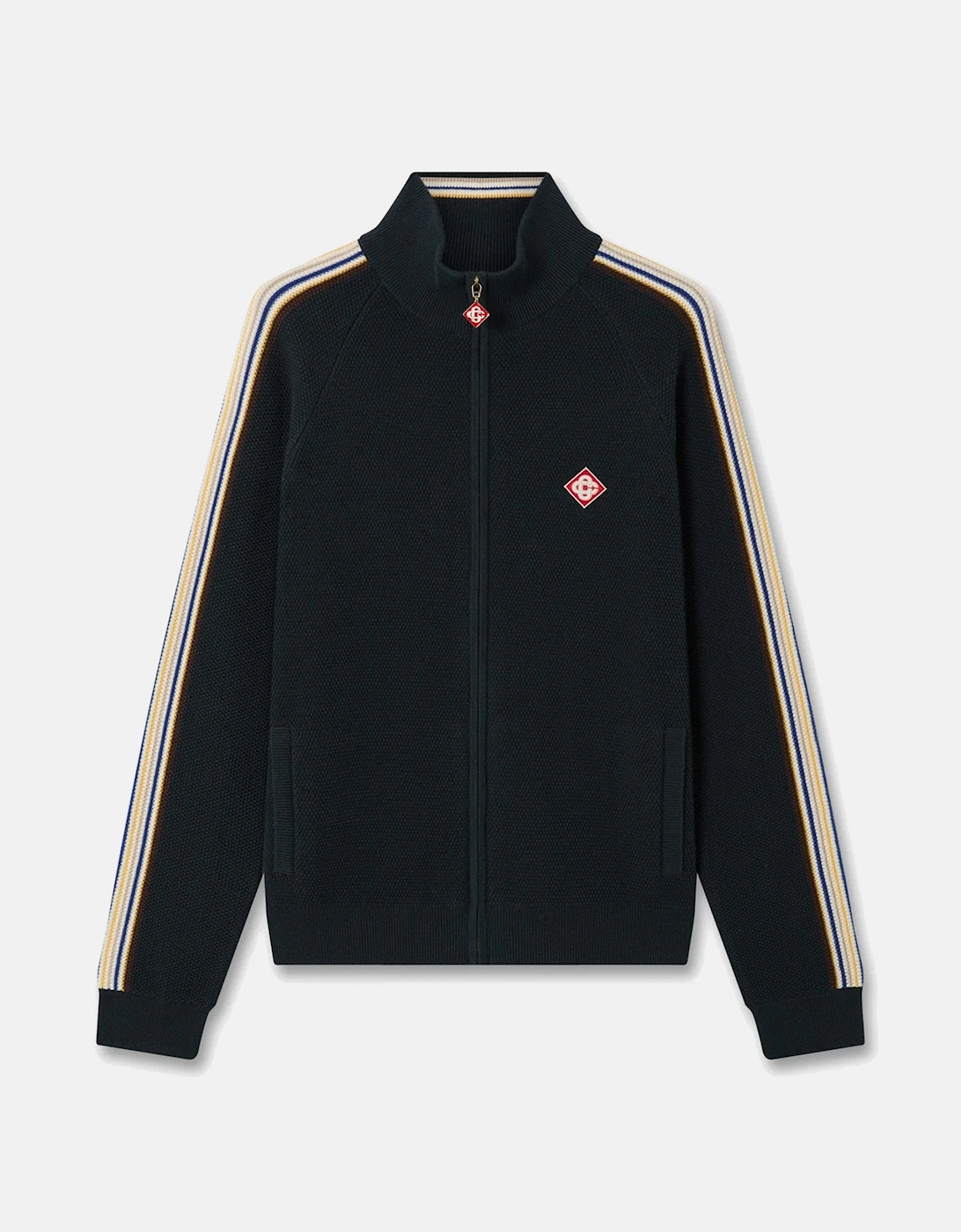 Cafe Culture Track Jacket Navy
