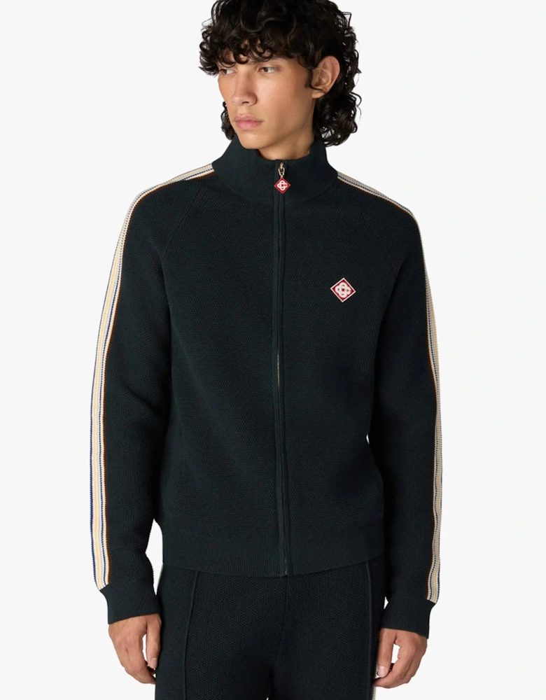 Cafe Culture Track Jacket Navy