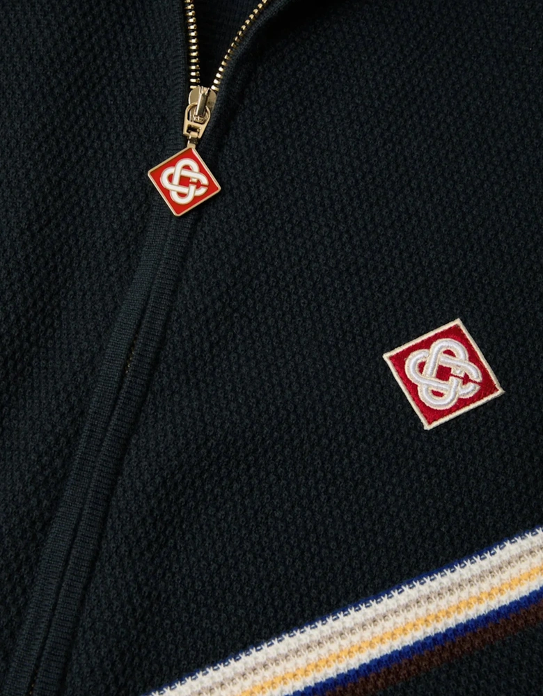 Cafe Culture Track Jacket Navy