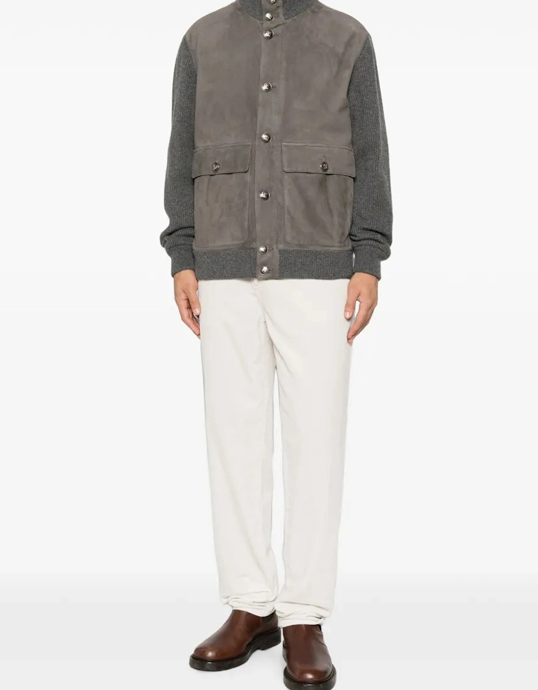 Bomber Jacket Grey