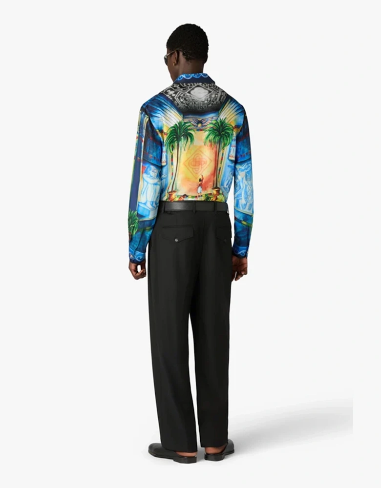 Silk Twill Geometrie Sacree Multicolour