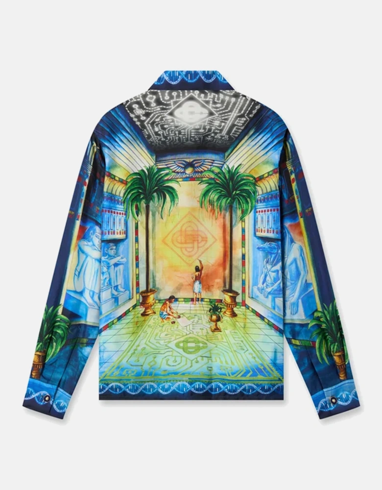 Silk Twill Geometrie Sacree Multicolour