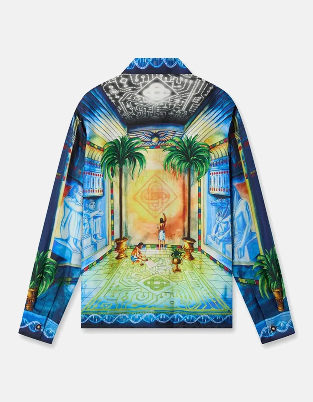 Silk Twill Geometrie Sacree Multicolour