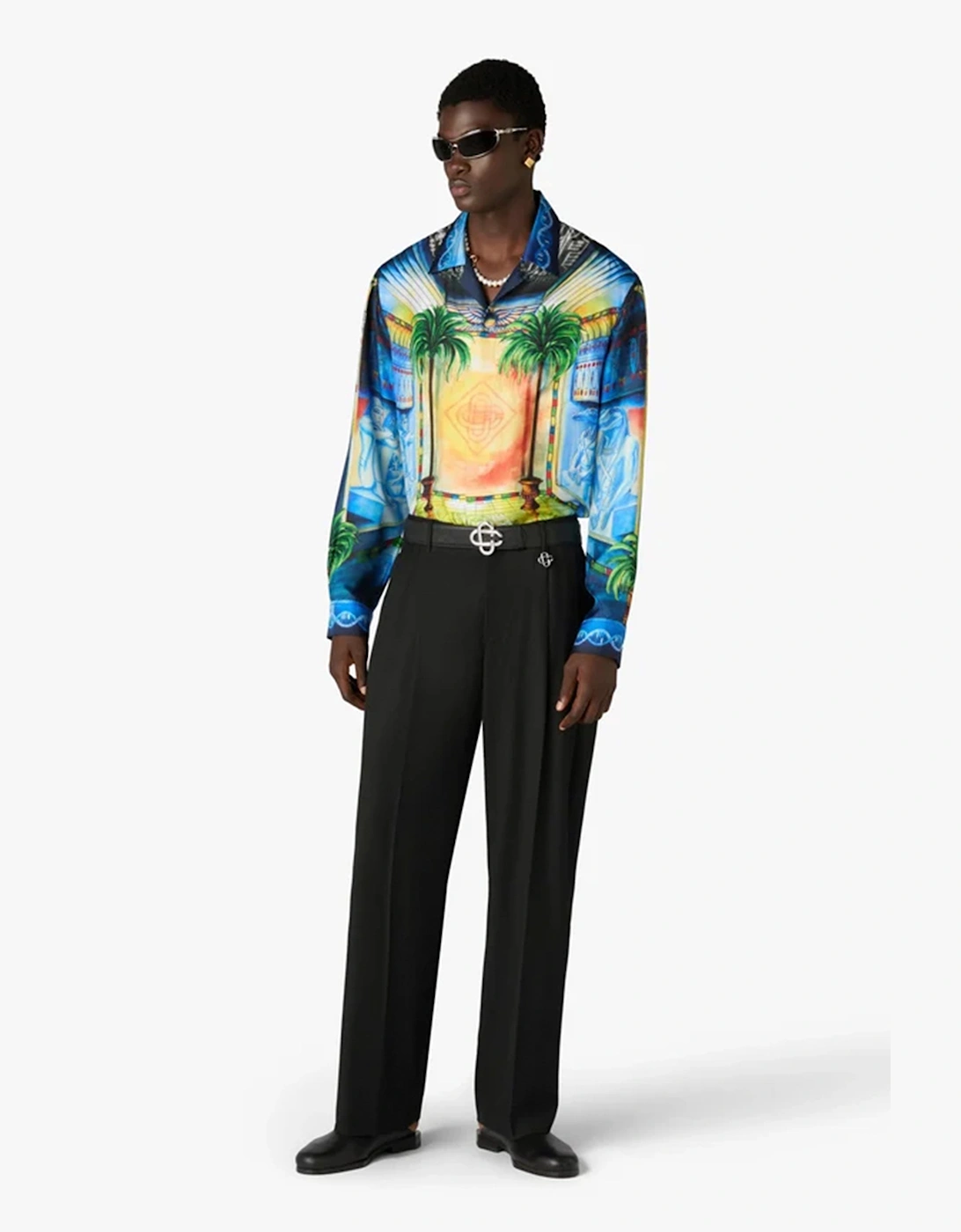 Silk Twill Geometrie Sacree Multicolour