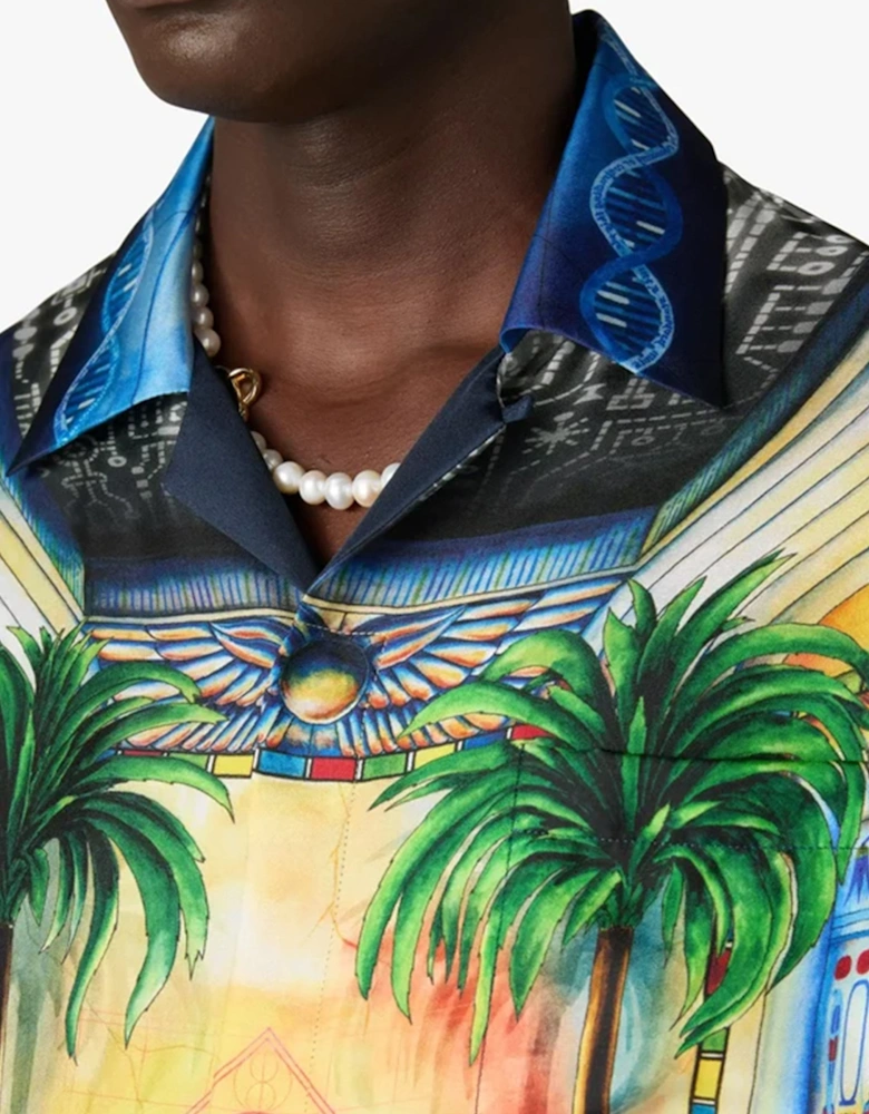 Silk Twill Geometrie Sacree Multicolour