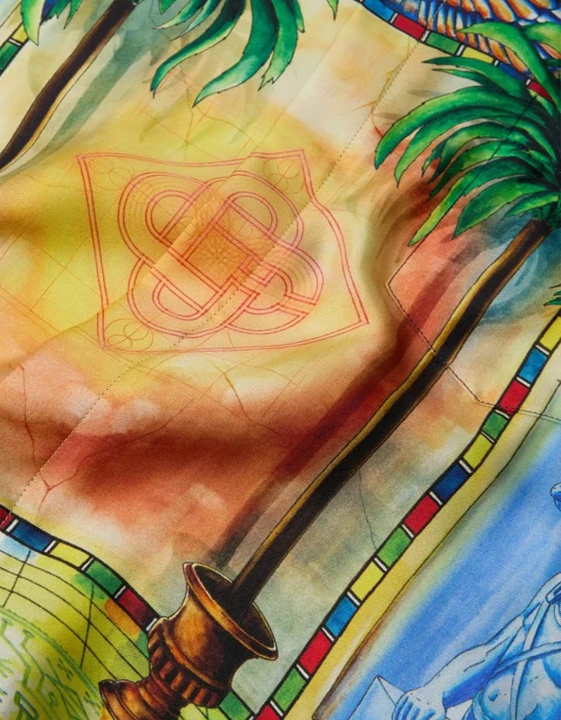 Silk Twill Geometrie Sacree Multicolour