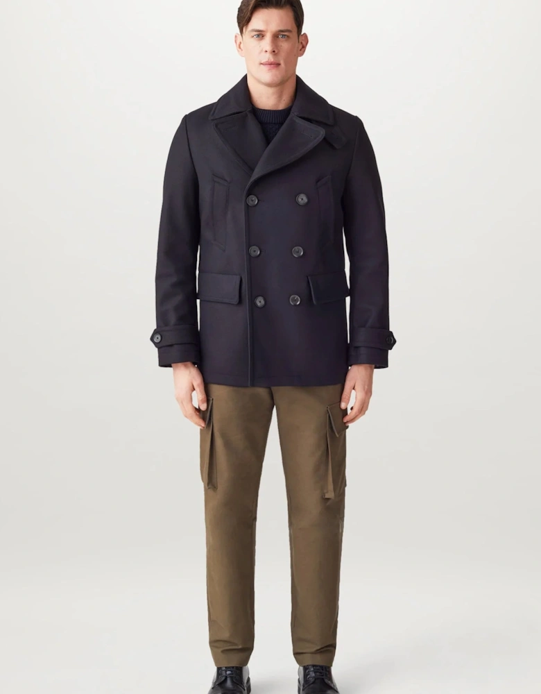 Milford Peacoat Navy