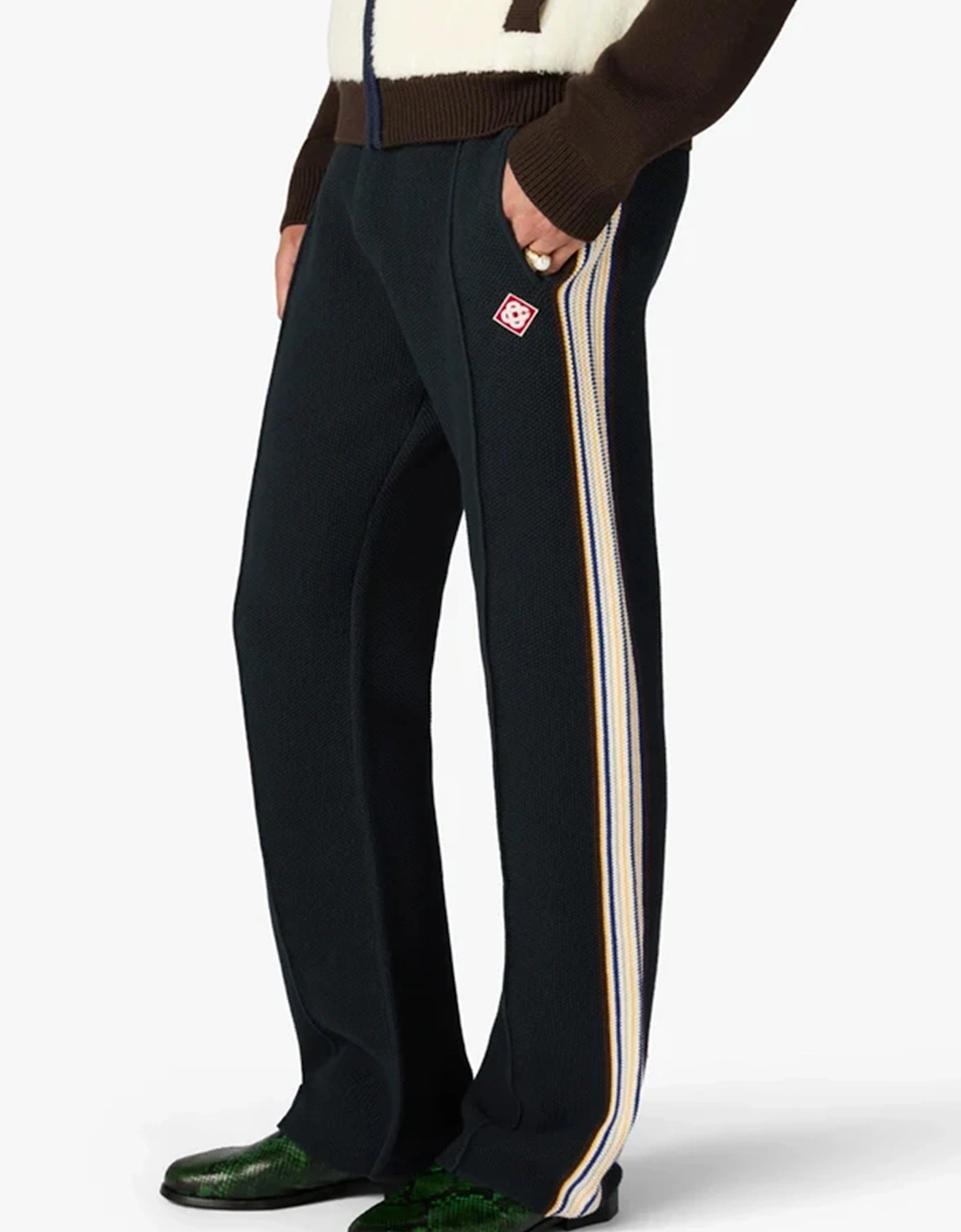 Cafe Culture Track Trousers Navy