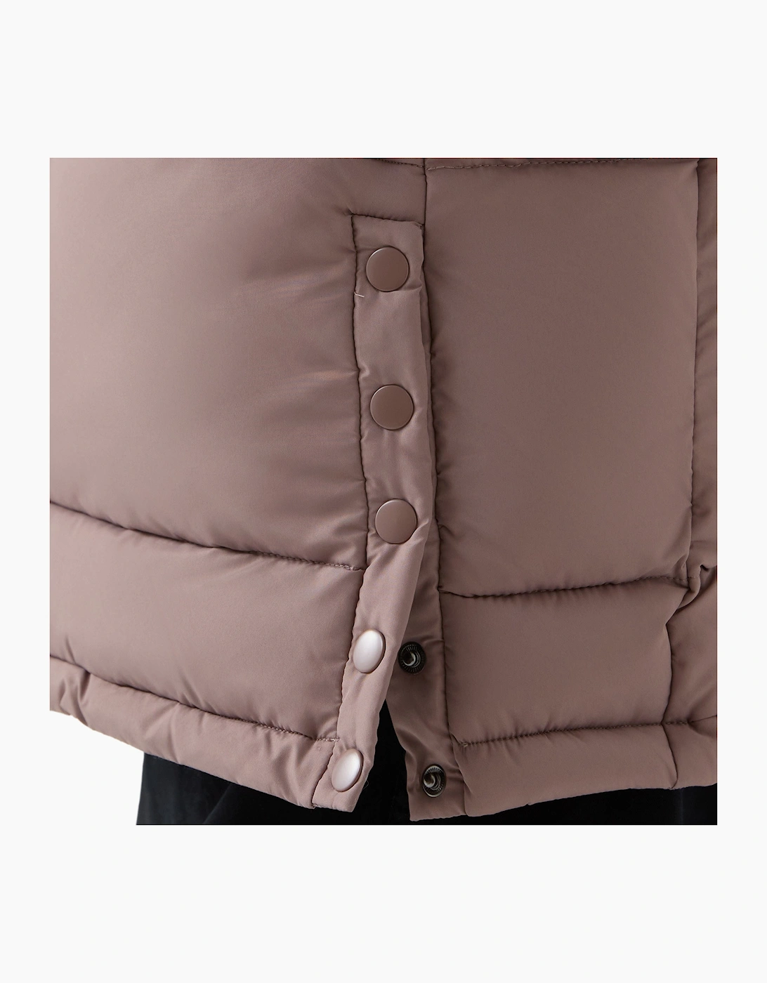 Rayna Long Line Puffer Jacket - Light Cocoa