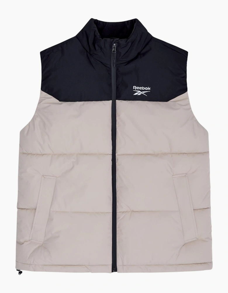 Erling Puffer Gilet - Elevated Beige