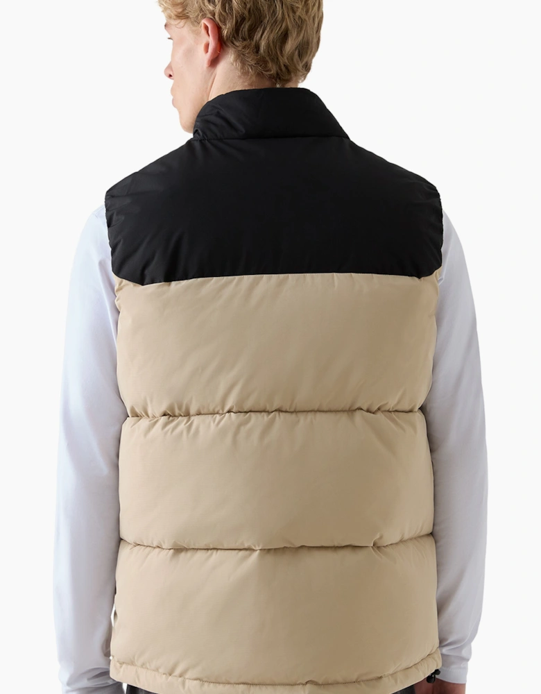 Erling Puffer Gilet - Elevated Beige