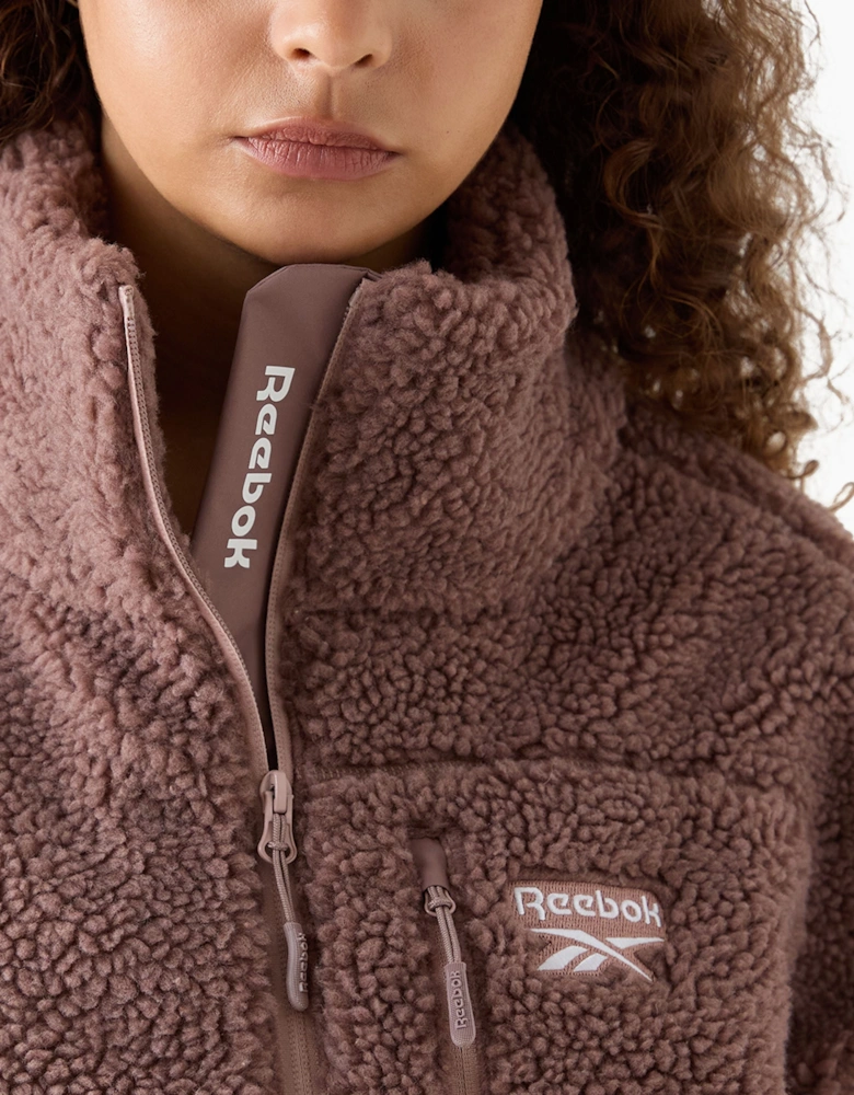 Alvilda Sherpa Fleece - Light Cocoa