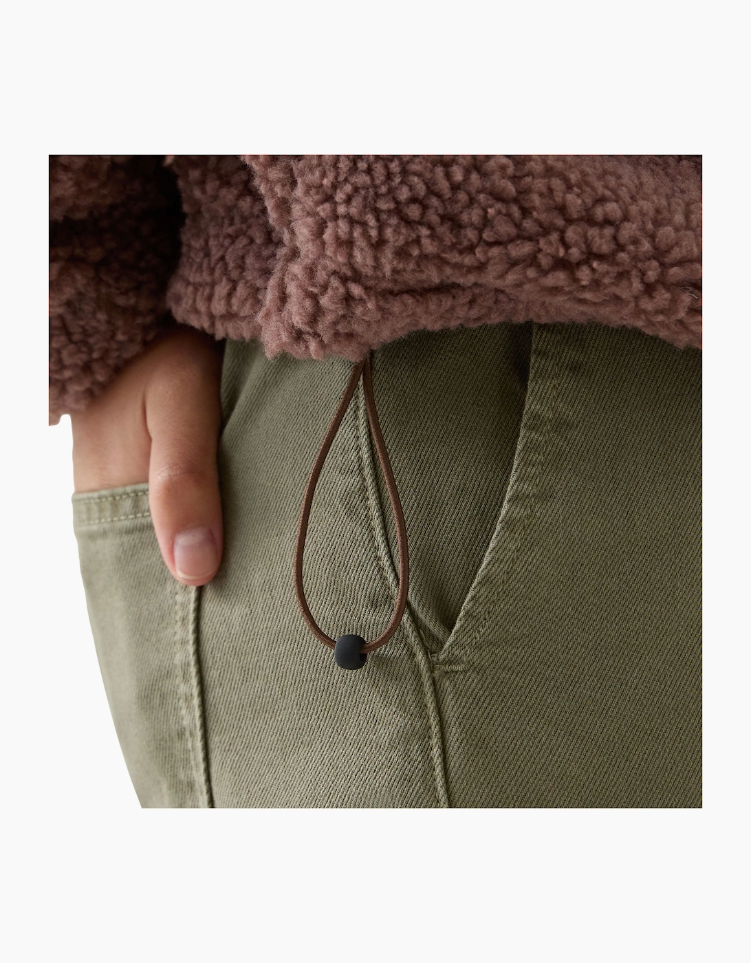 Alvilda Sherpa Fleece - Light Cocoa