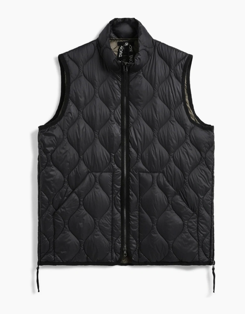 Taion Military High Neck Zip Soft Shell Down Vest