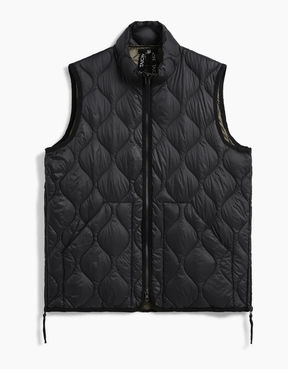 Taion Military High Neck Zip Soft Shell Down Vest