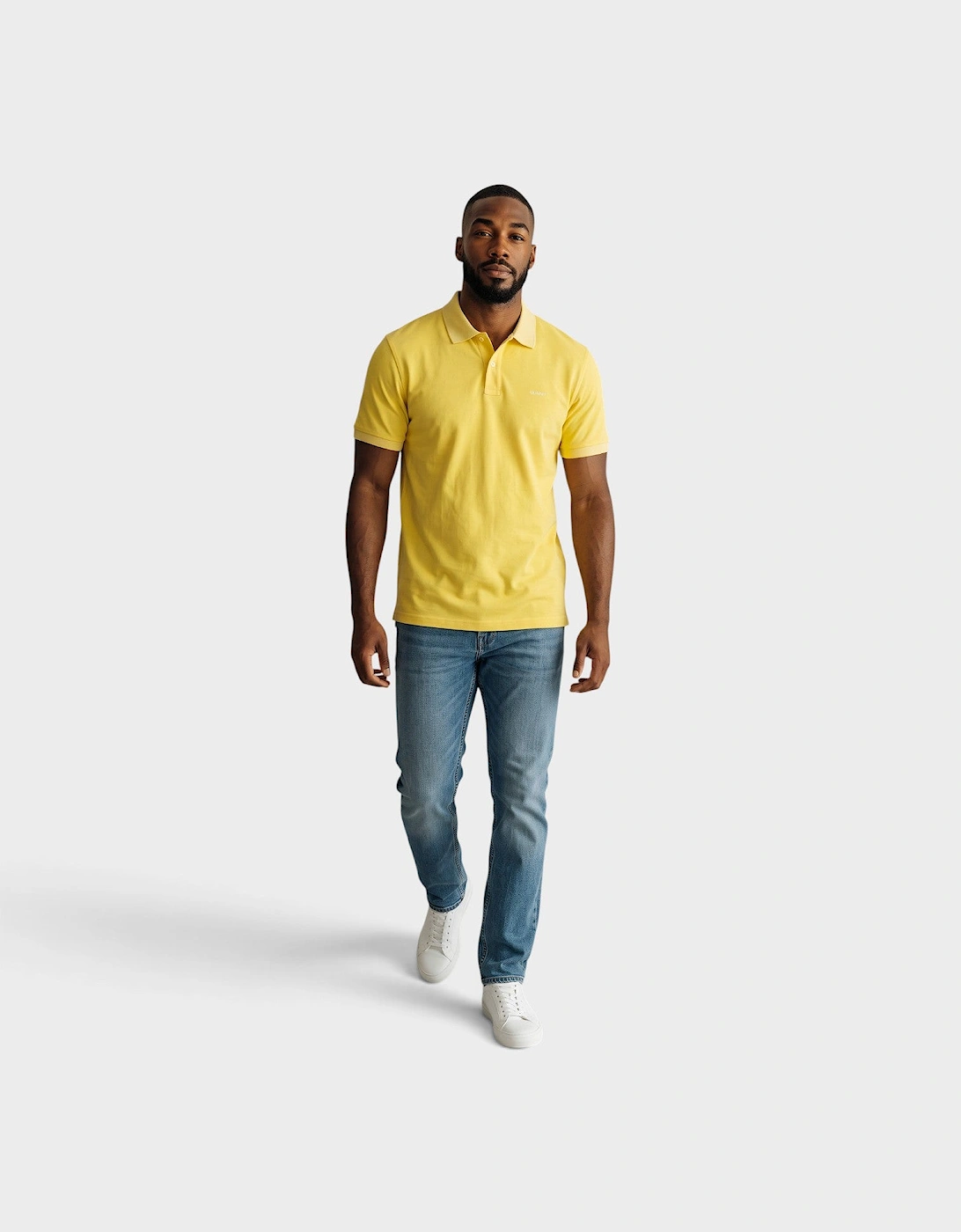 Logo Polo Shirt Banana Yellow