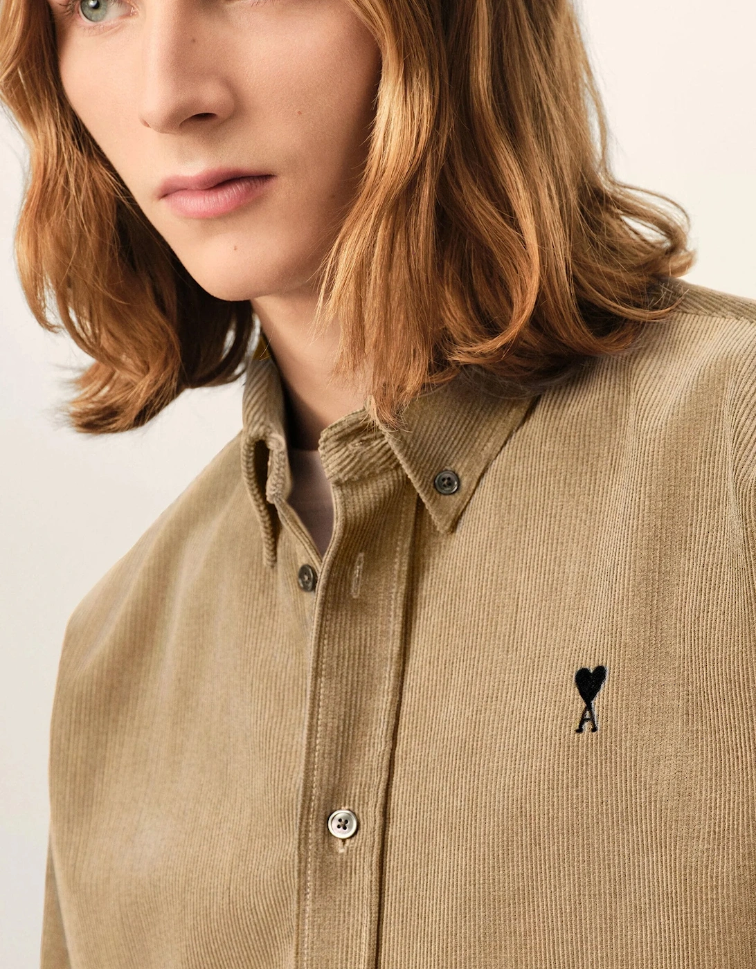 ADC Fine Corduroy Shirt Beige