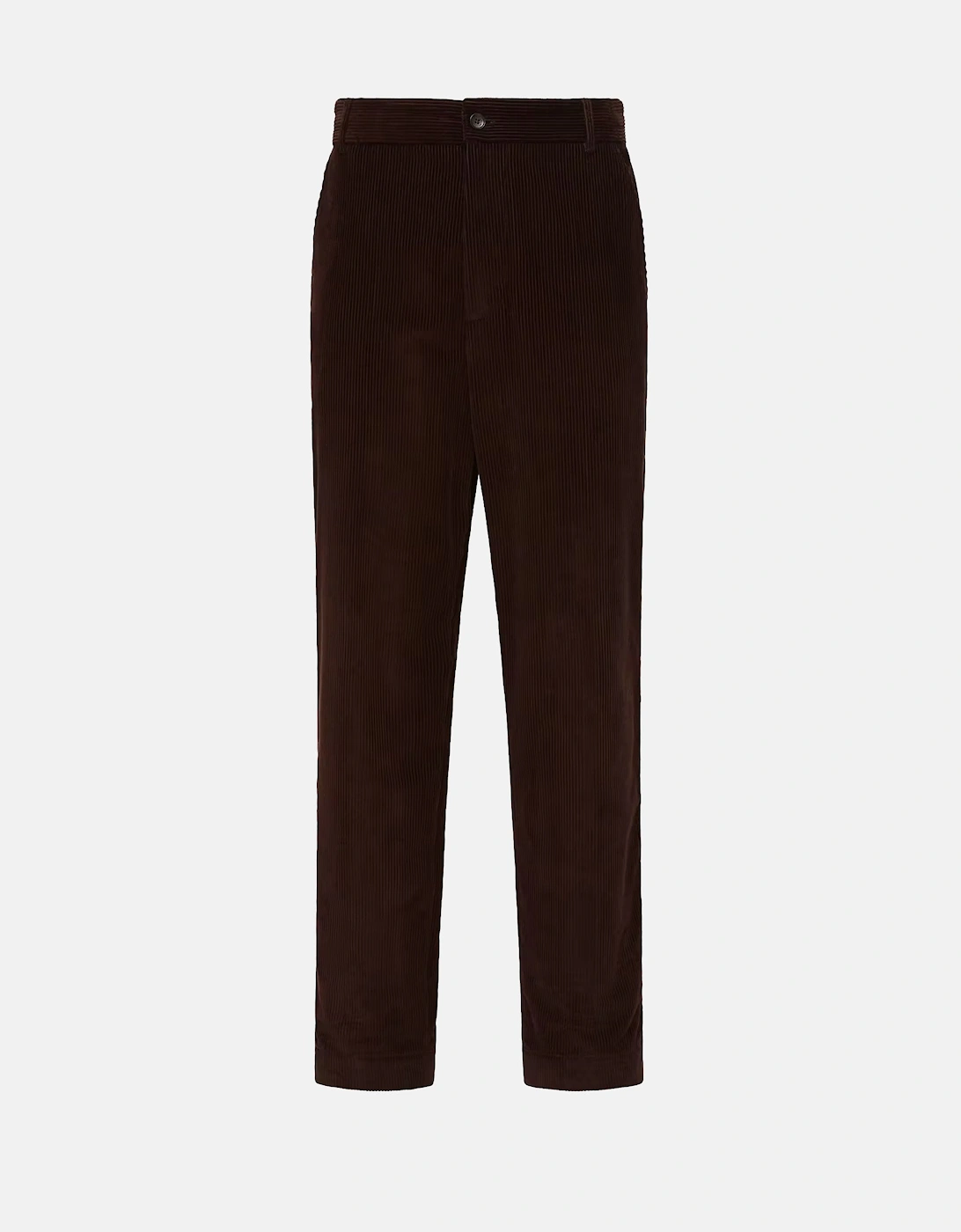 COTTON STRAIGHT LEG TROUSERS