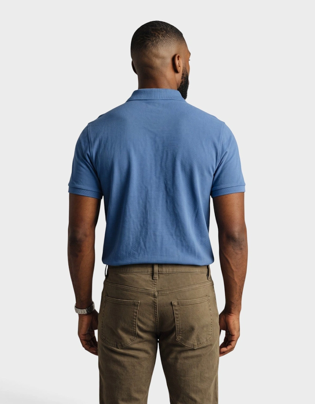 Classic Logo Regular Polo Shirt Vintage Blue