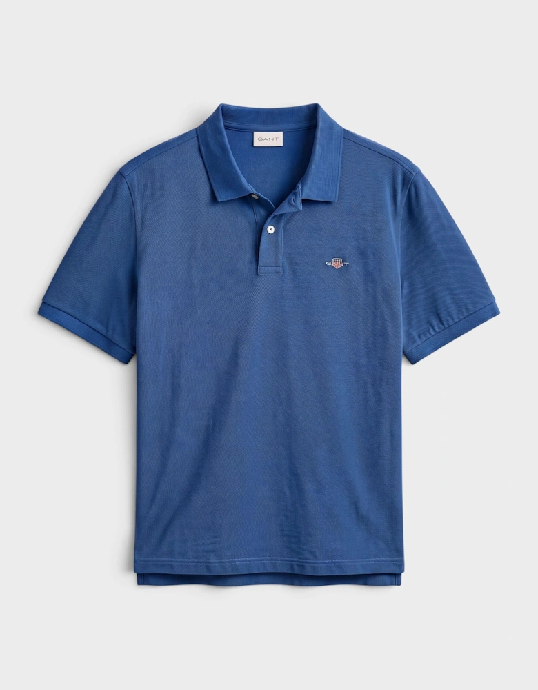 Classic Logo Regular Polo Shirt Vintage Blue