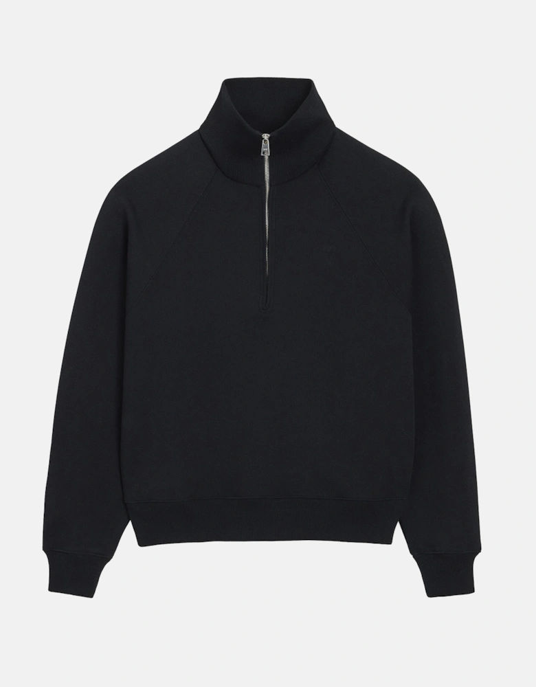 ADC 1/4 Zip Sweatshirt Black