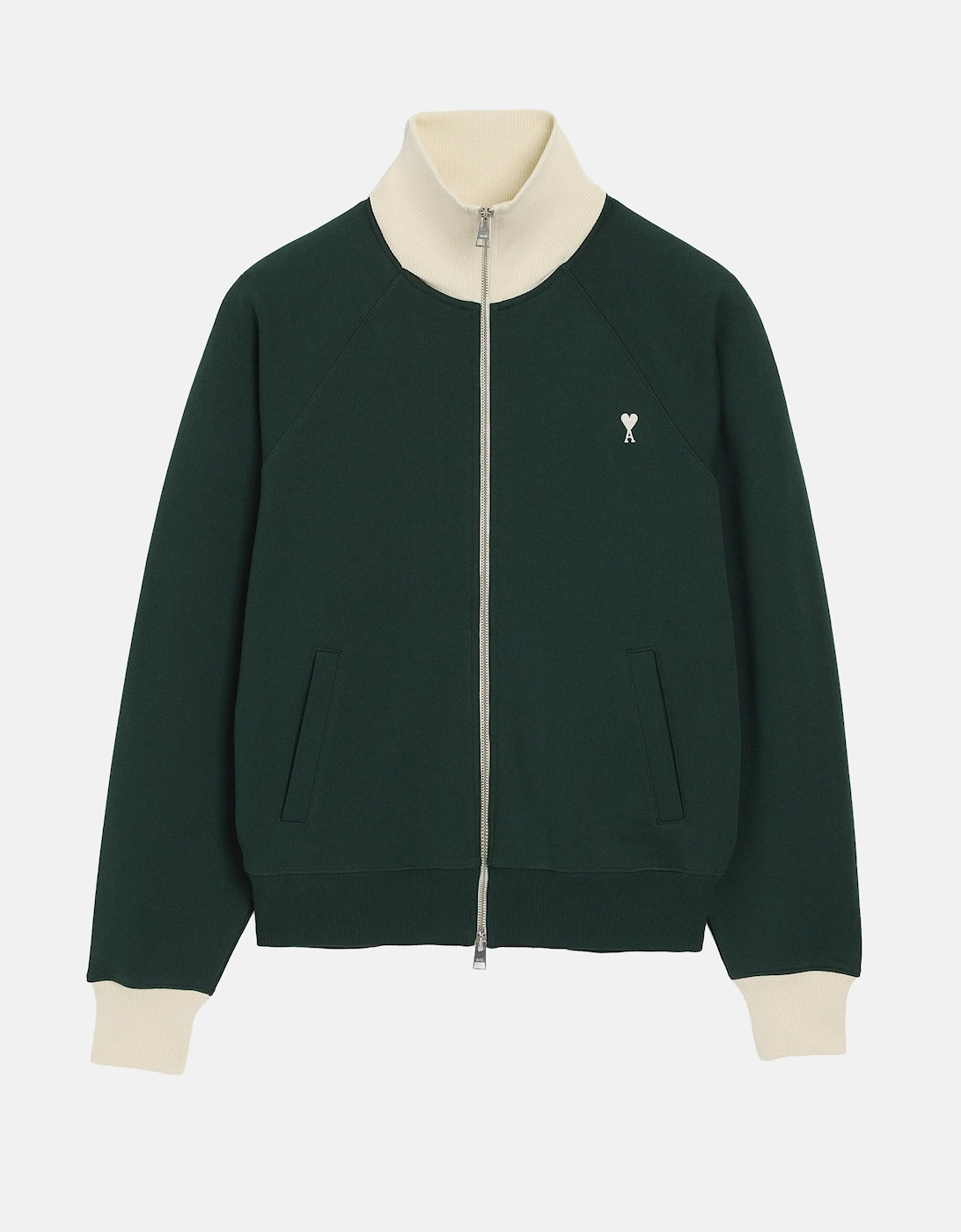 ADC Bicolour Zip Sweatshirt Green