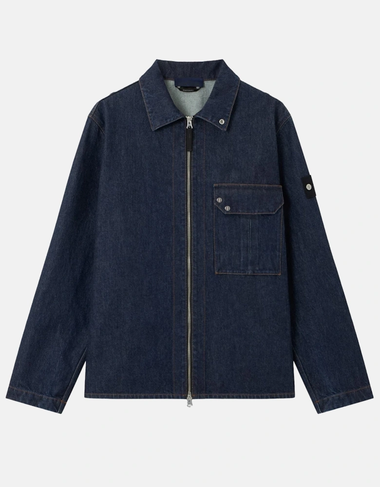 RINSED ZIP THRU 1200002 JACKET
