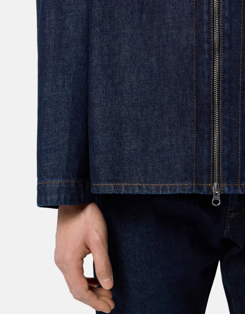 RINSED ZIP THRU 1200002 JACKET