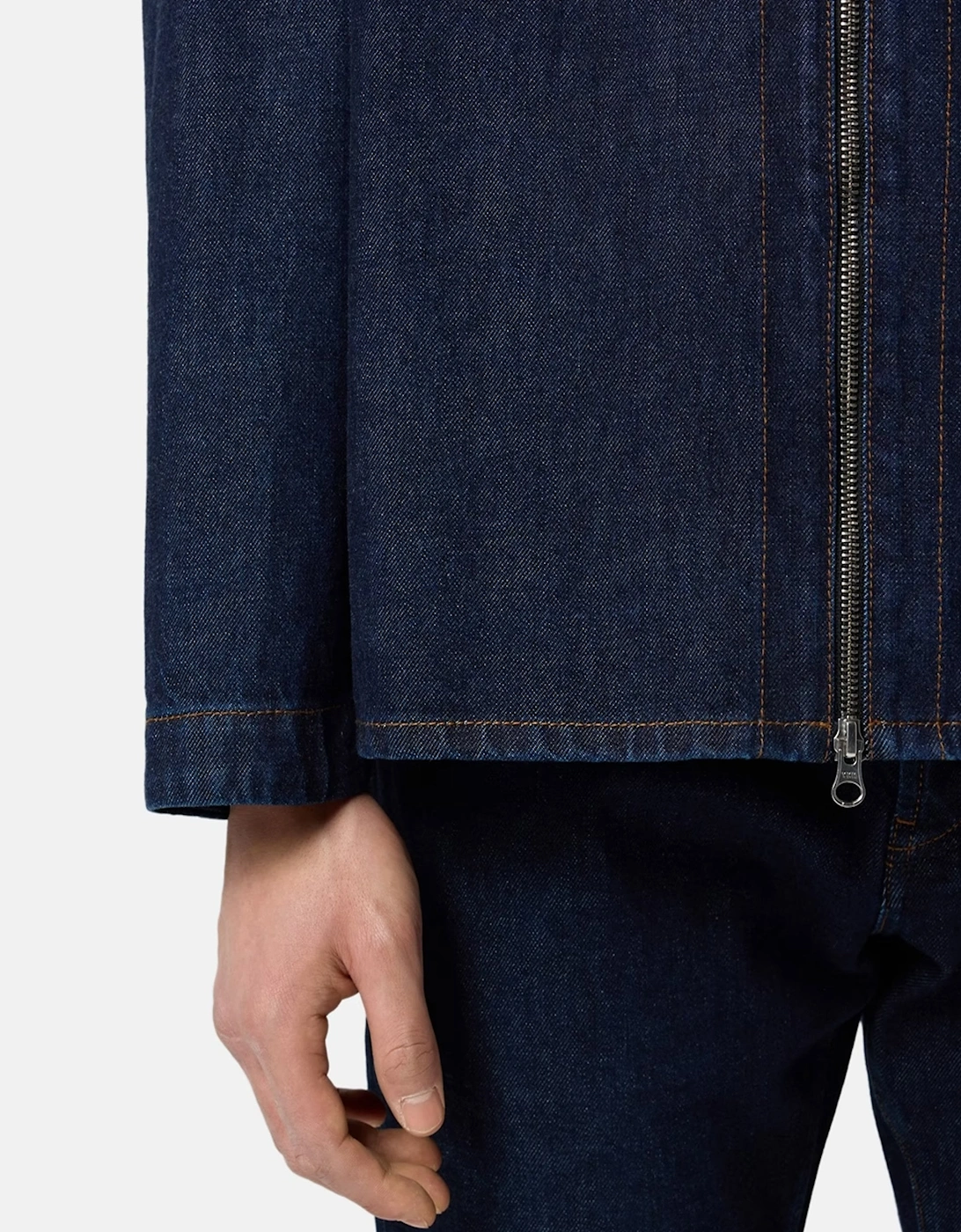 RINSED ZIP THRU 1200002 JACKET