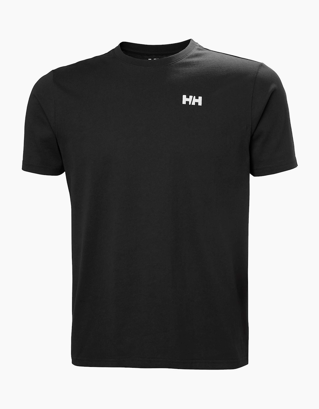 Helly Hansen Sport Staple T-Shirt Cotton Men's Black Short Sleeve T-Shirts