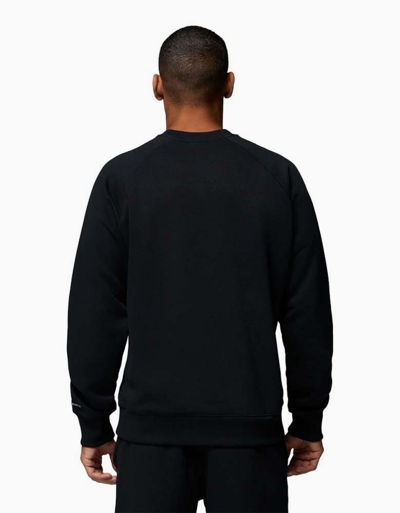 Columbia Dry Creek Heavyweight Crew Cotton Men's Black Sweatshirt