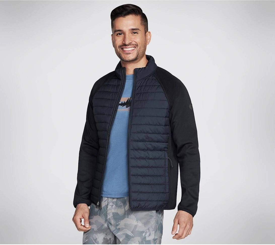 Skechers Go Shield Hybrid Jacket 2.0 Men's Black Jacket