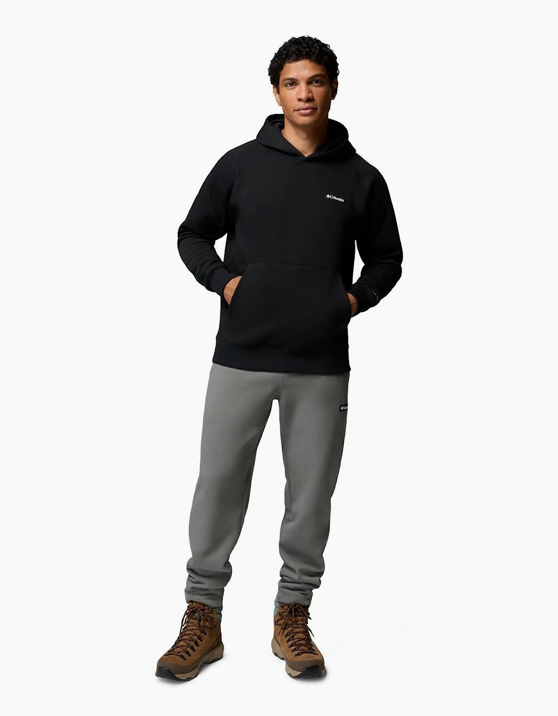 Columbia Dry Creek Heavyweight Hoodie Cotton Men's Black Hooded Sweatshirt