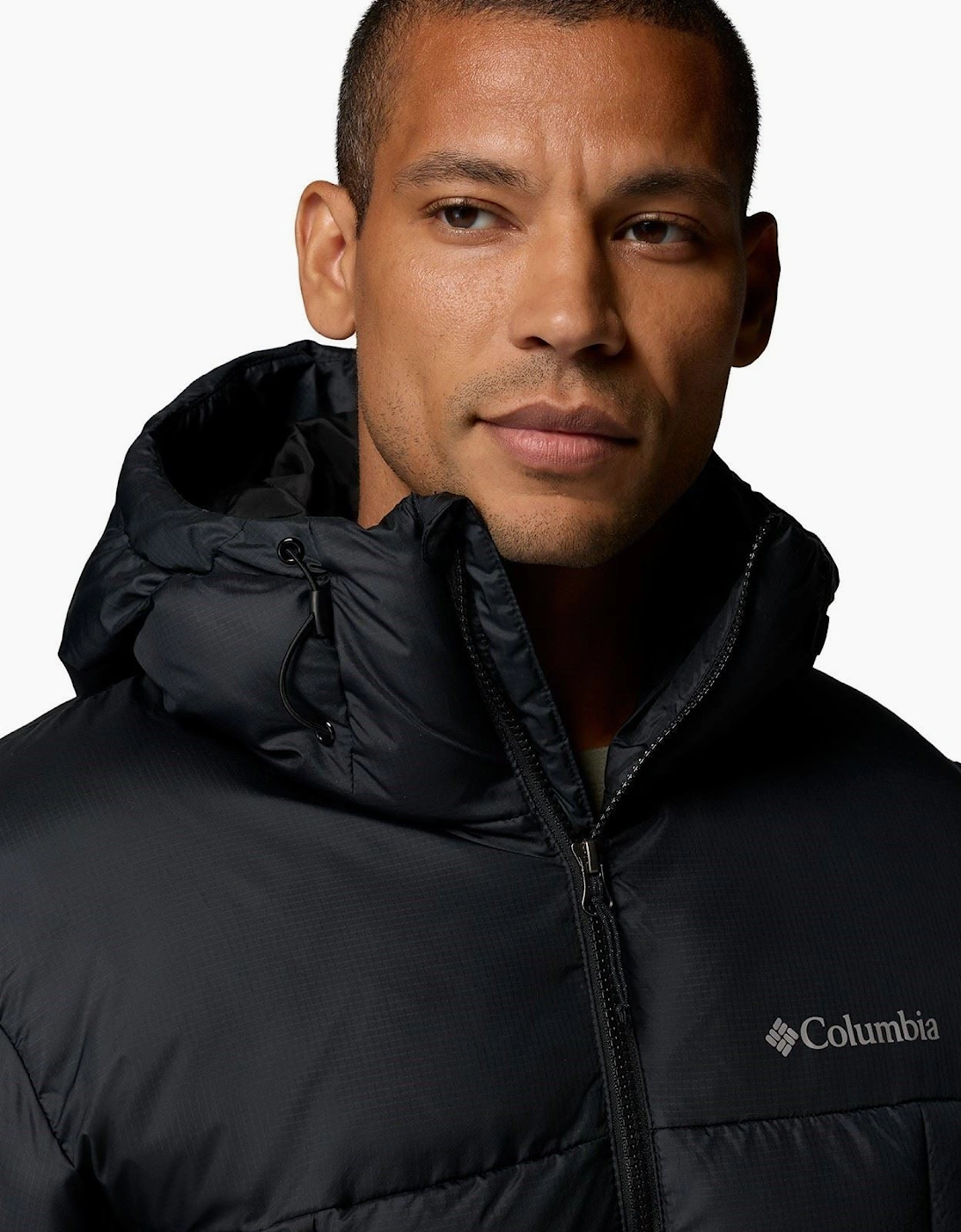 Columbia Puffect IV Hooded Jacket Men's Black Jacket